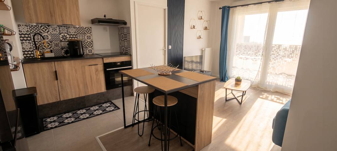 Appartement de vacances pour 3 personnes, avec balcon/terrasse à Chartres