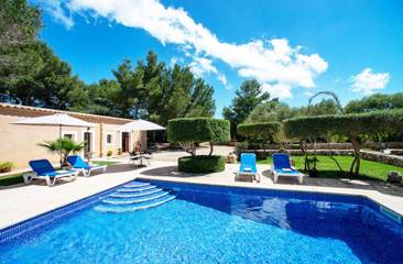 Villa in Cala Sa Nau, Felanitx für 6 