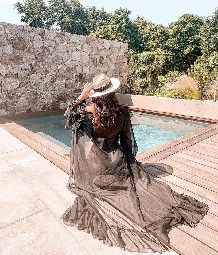 Location de vacances pour 5 personnes, avec vue ainsi que jardin et piscine à Moncale - 2