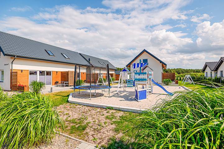 Ferienhaus Akacjowy Zakatek in Nowęcin, Slowinzischer Nationalpark