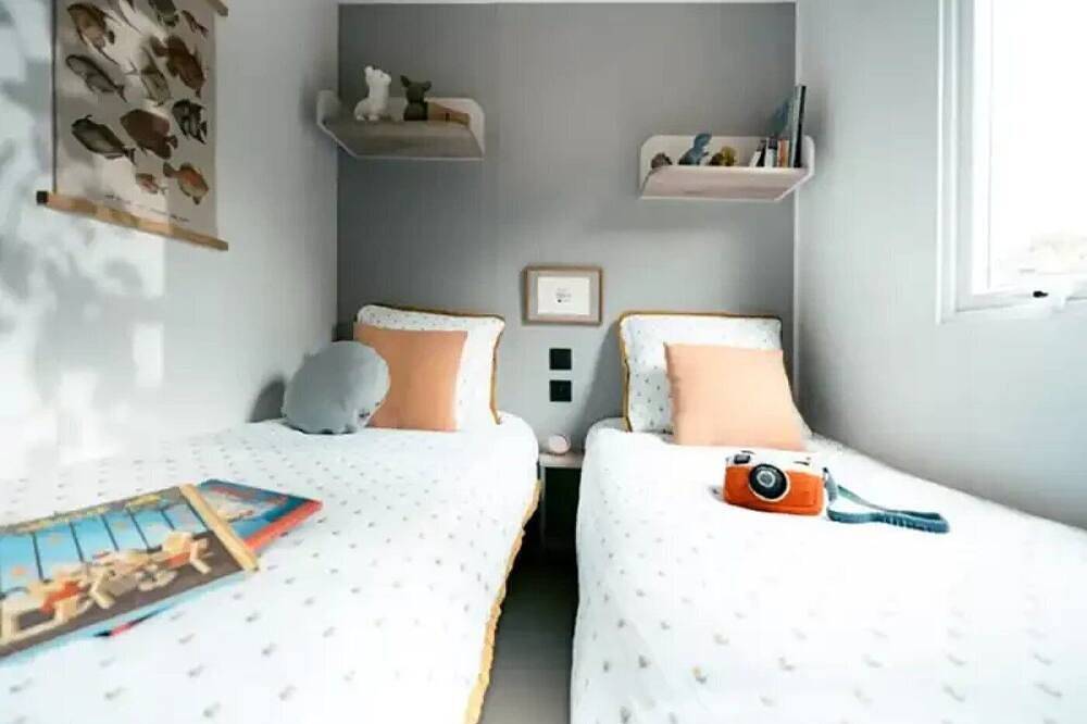 Zecamping 3* animaux acceptés locatif Tv clim 23m2 4 pers in Gex
