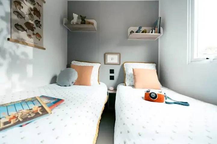 Zecamping 3* animaux acceptés locatif Tv clim 23m2 4 pers in Gex