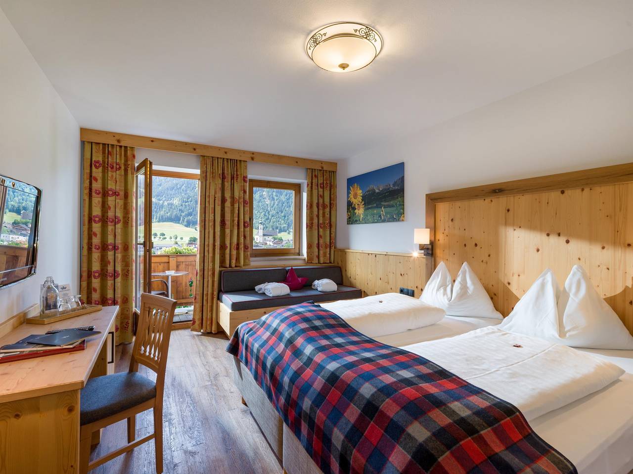 Panoramazimmer - Vierbett Hp in Söll, Kitzbüheler Alpen