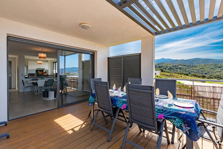 Appartement de vacances pour 6 personnes, avec Terrasse dans Porticcio