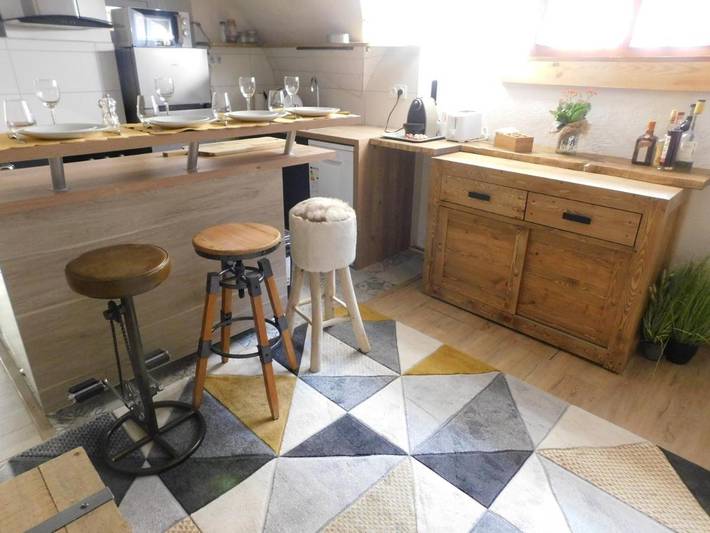 Maison de vacances pour 4 personnes, avec jardin