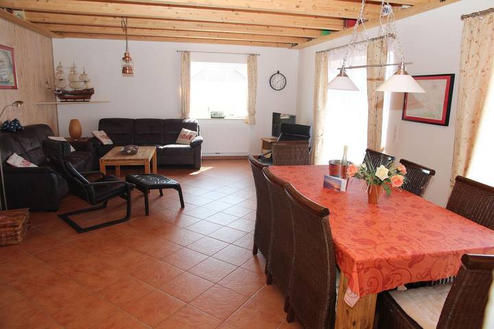 Ferienhaus für 8 Personen, mit Terrasse und Garten sowie Sauna in Grimersum - 3