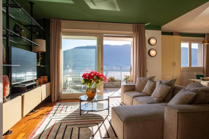 Gîte pour 5 personnes, avec piscine et vue ainsi que jardin et vue sur le lac à Sarnico - 2