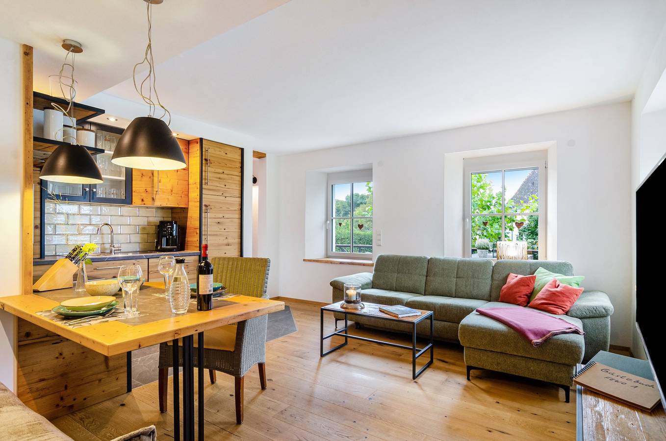Ganze Wohnung, Ferienwohnung 'Gästehaus Wüpping 1' mit gemeinsamer Terrasse, gemeinsamem Garten und Wlan in Salem, Region Bodensee-Oberschwaben