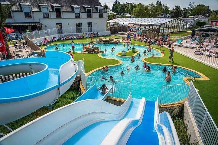 Mobil home pour 8 personnes dans Plage De Treherve - 2