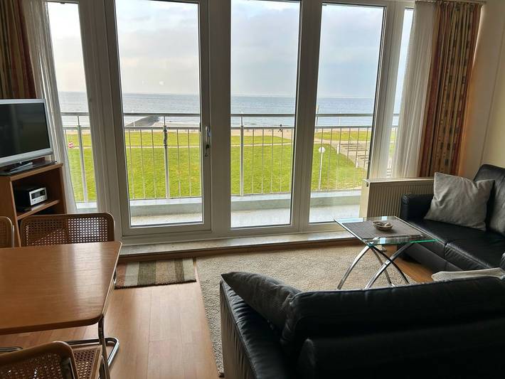 Ferienwohnung für 2 Personen, mit Sauna und Balkon auf Norderney