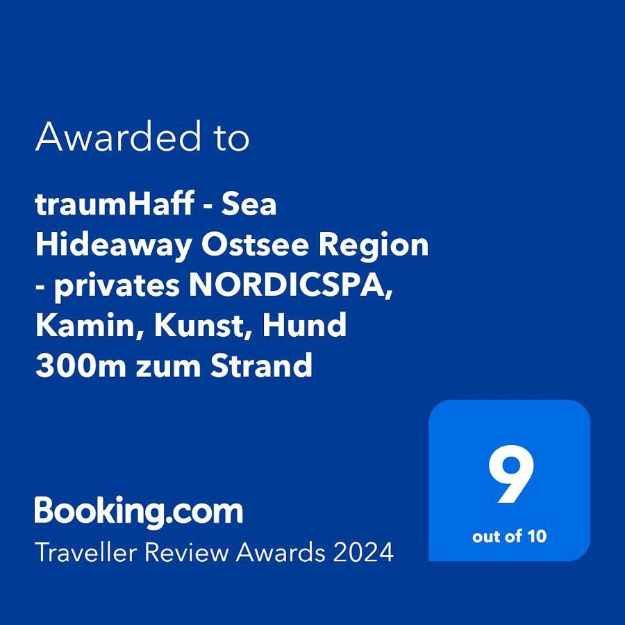 Traumhaff - Sea Hideaway Ostsee Region - privates Nordicspa, Kamin, Kunst, Hund 300m zum Strand in Rieth am See, Luckow