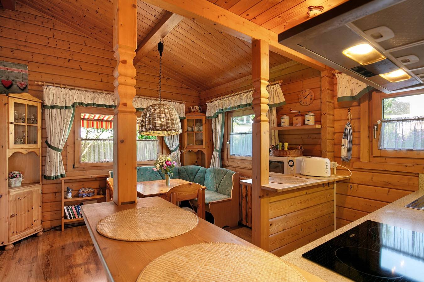 Vakantiehuis 'Haus Cürsgen - Blockhaus Jana' met privé terras en Wi-Fi, foto 8