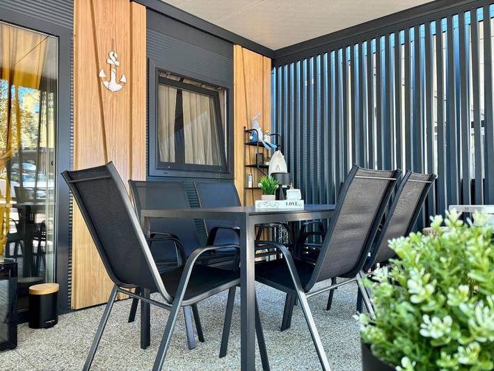 Camping für 5 Personen, mit Garten und Ausblick in Pakostane - 4