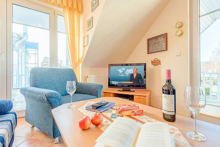 Ferienwohnung für 4 Personen, mit Balkon in Baabe - 4