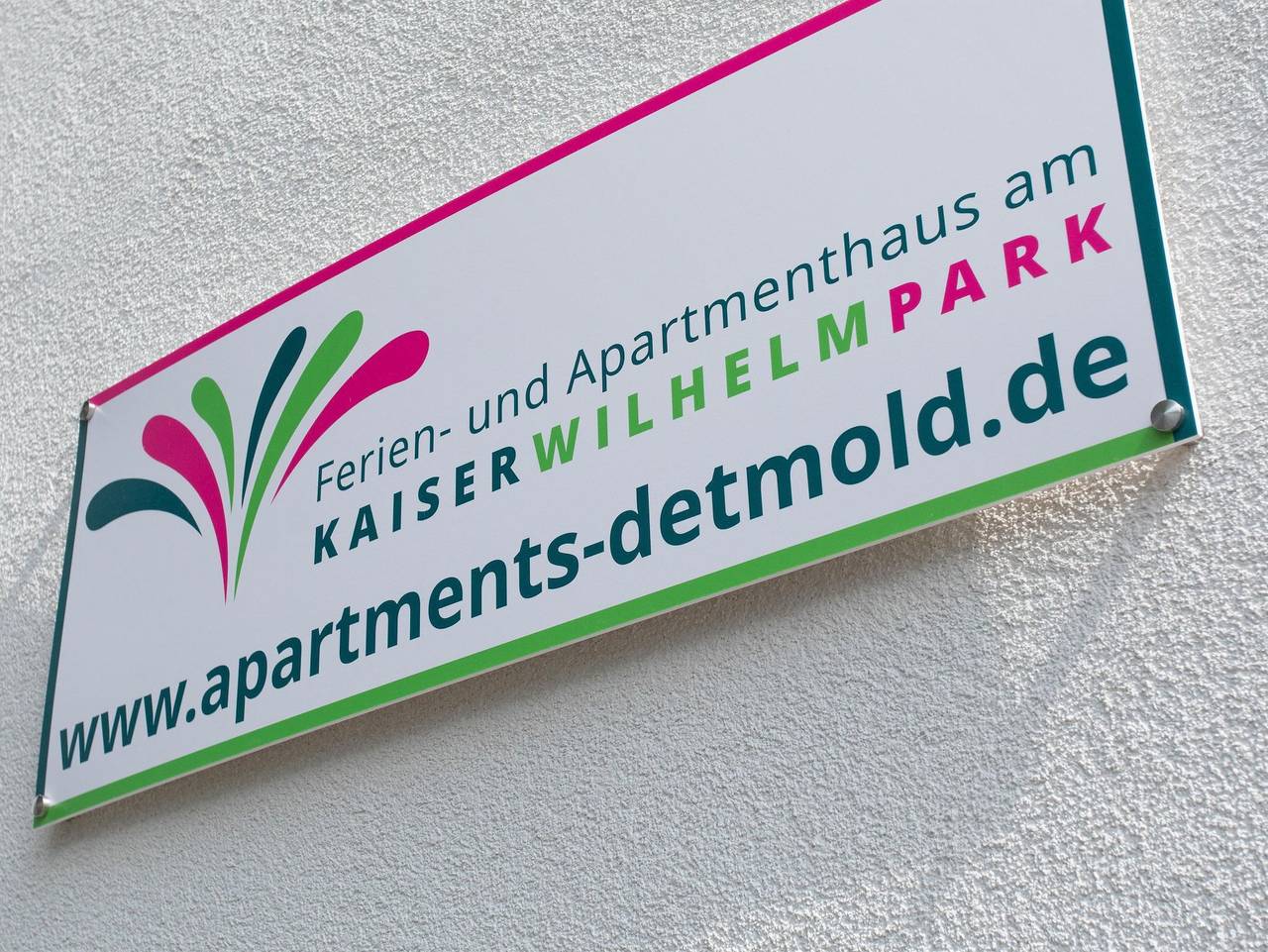 Ganze Ferienwohnung, Ferien- und Apartmenthaus am Kaiser-Wilhelm-Park - Appartement mit Balkon/Terrasse in Detmold, Kreis Lippe