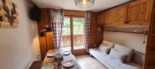 Chalet pour 6 personnes, avec balcon dans Les Deux Alpes