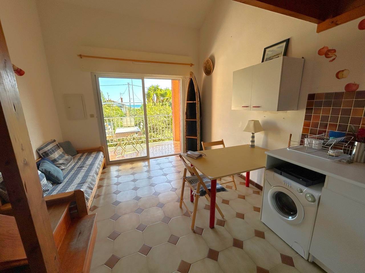Appartement entier, Appartement duplex, vue mer, parking - 4 pers. in Côte Vermeille, Argelès-sur-Mer