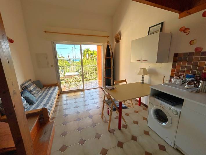 Gîte pour 4 personnes, avec balcon, animaux acceptés dans Le Racou - 4