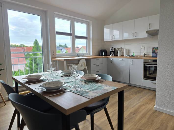Apartament wakacyjny dla 4 osób, z Ogród w Turyngia