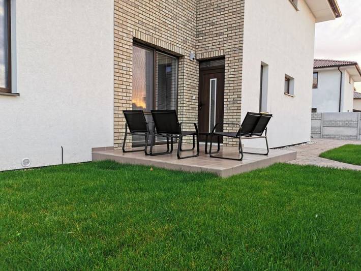 Appartement de vacances pour 6 personnes, avec Terrasse ainsi que Jardin et Vue