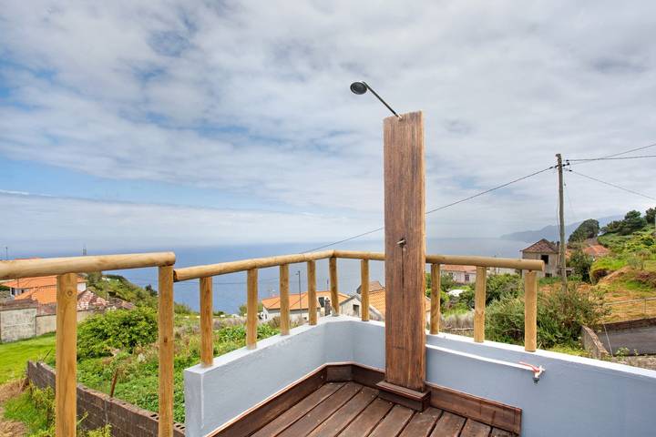 Holiday Home 'Casa Da Ribeira Da Janela' with Sea View, Wi-Fi and Air Conditioning in Ribeira da Janela, Madeira