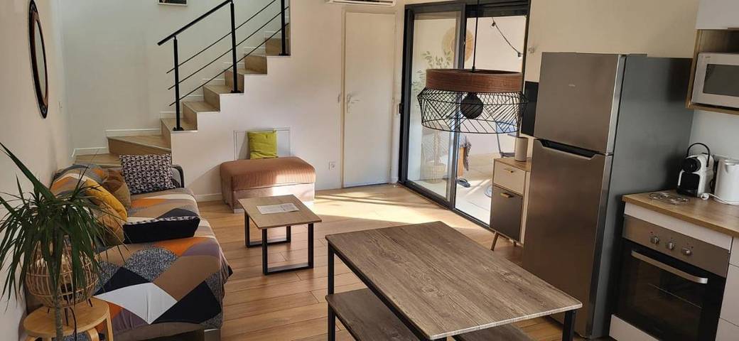 Location de vacances pour 4 personnes, avec terrasse ainsi que piscine et jacuzzi à Candillargues - 4