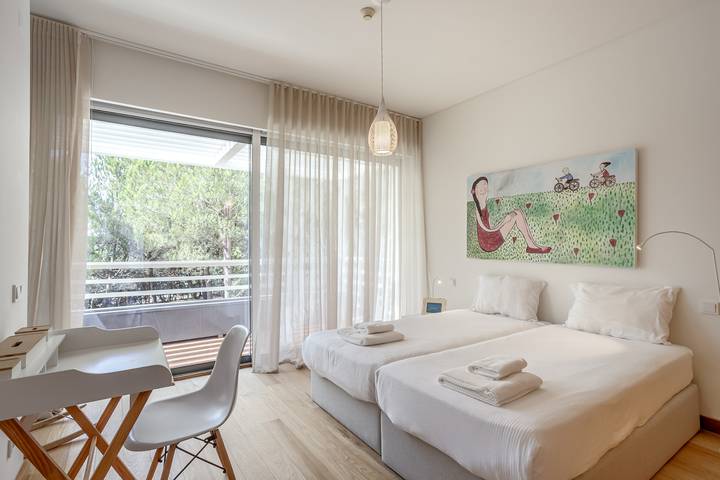 Villa für 4 Personen mit Garten in Praia Tróia Mar, Carvalhal