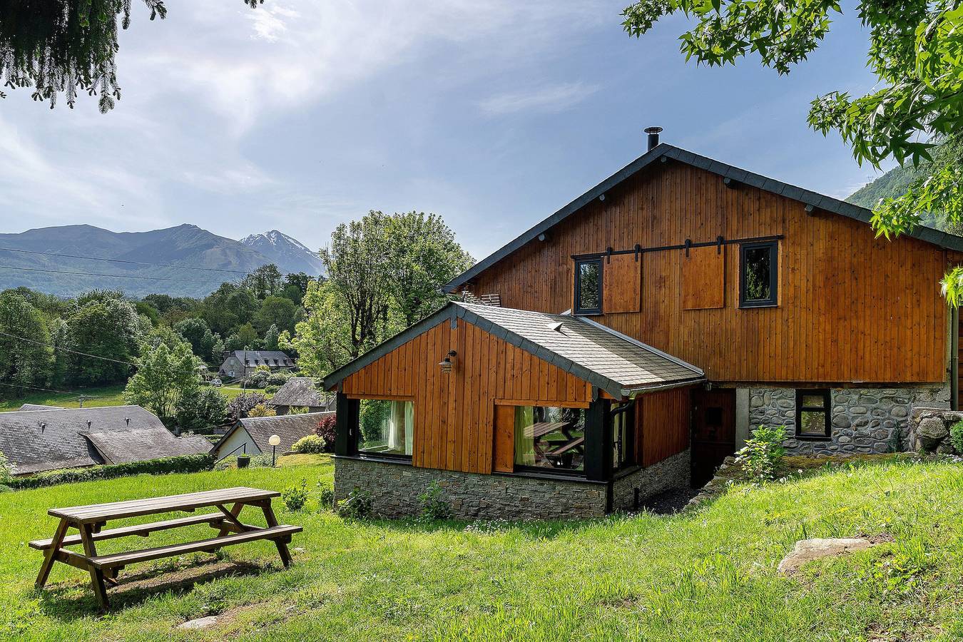 Pyrenean Barn Anouste in Saint-Savin (Hautes-Pyrénées), Pyrenees National Park