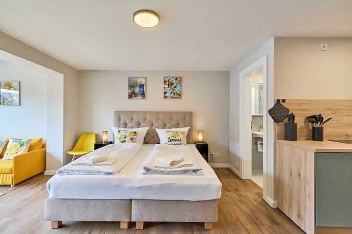 Apartamento entero, Ferienwohnung Casa Limone mit Balkon, strandnah und hundefreundlich in Grömitz, Distrito de Holstein Oriental
