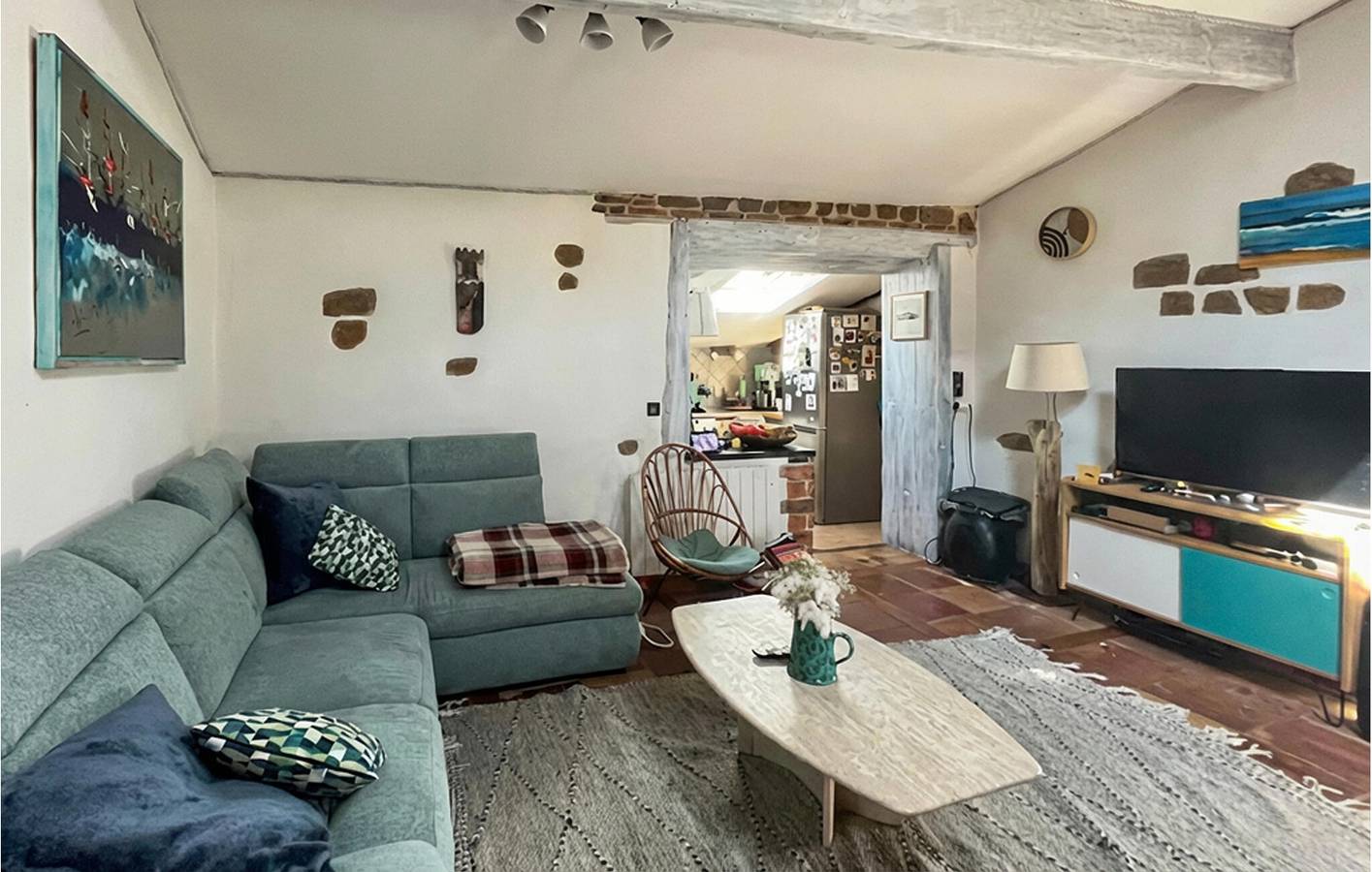Appartement moderne d'une chambre avec Wi-Fi, télévision et parking à Vensac in Vensac, Région de Lesparre-Médoc