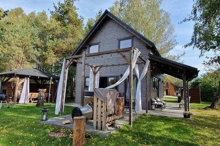 Dom dla 10 osób, z sauna, Dla rodziny w Bory Tucholskie