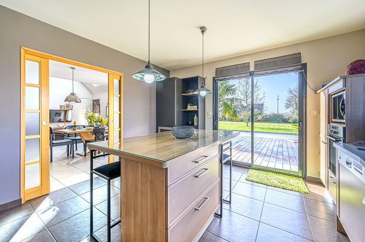Villa für 7 Personen mit Pool in Treffléan, Regionaler Naturpark Golfe du Morbihan