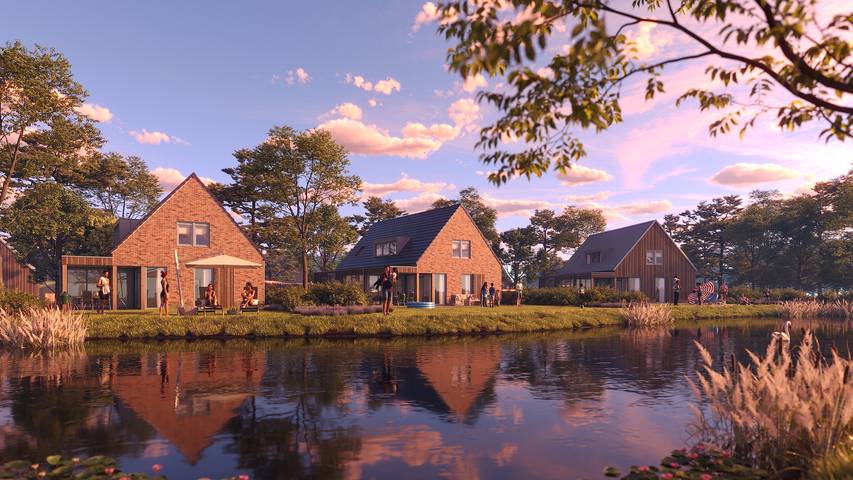 Glamping voor 12 personen, met tuin in Nederland