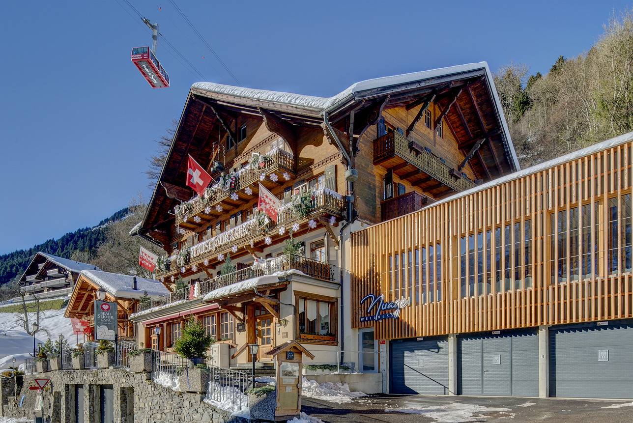 Boutique Hotel Beau-Séjour & Spa - Cosy Single Room in Champéry, Portes du Soleil