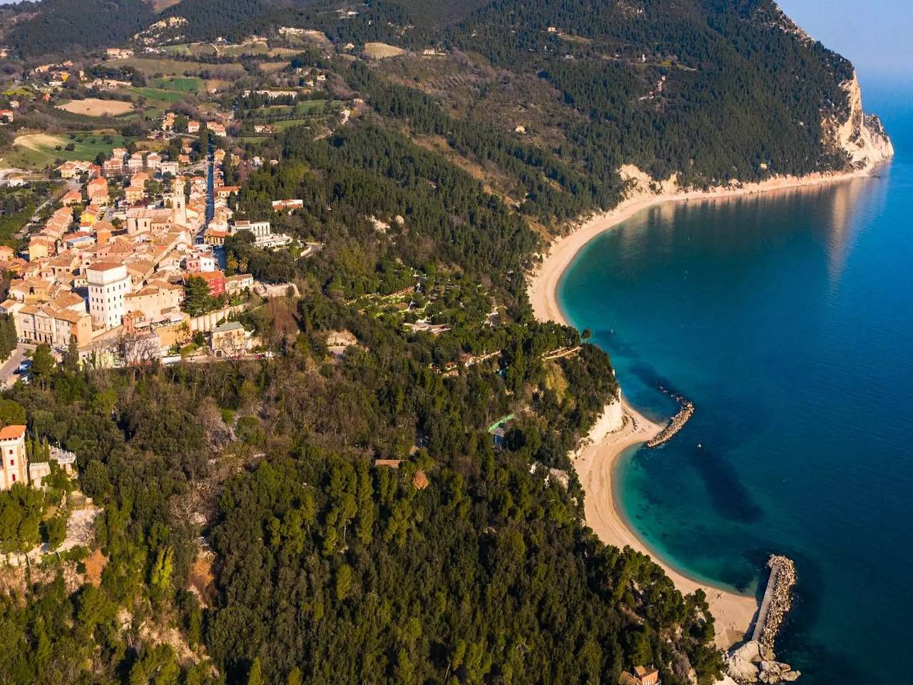 Geheel appartement, 2 kamers 3 personen in Camerano, Riviera del Conero