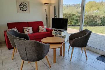 Gîte pour 4 personnes, avec jardin à Saint-Jean-le-Thomas