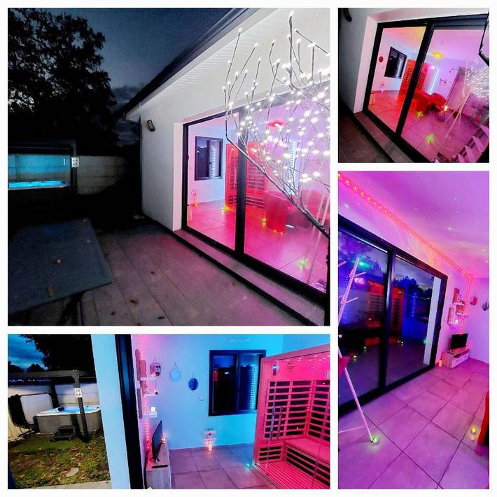 Villa pour 2 personnes, avec sauna et terrasse ainsi que jacuzzi et jardin dans les Landes - 4