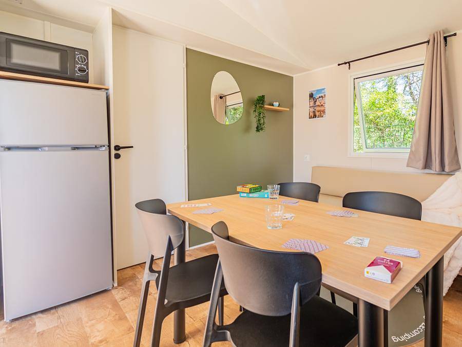 Camping Bocage du Lac - Mobilhome 4 personnes - Mobil-home Select Tv Lv Wifi Plancha - 2 chambres - 4 pers. in Jugon-les-Lacs, Région de Dinan