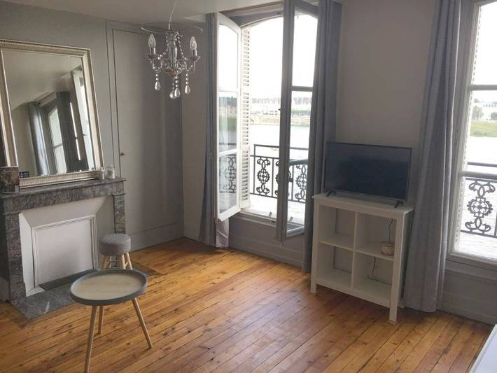 Appartement de vacances pour 4 personnes, avec balcon et vue à Blois
