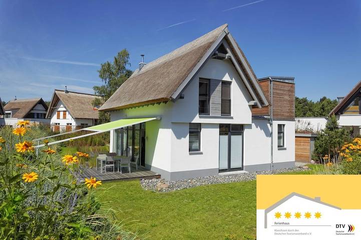 Cottage für 6 Personen, mit Terrasse und Garten sowie Sauna auf Usedom