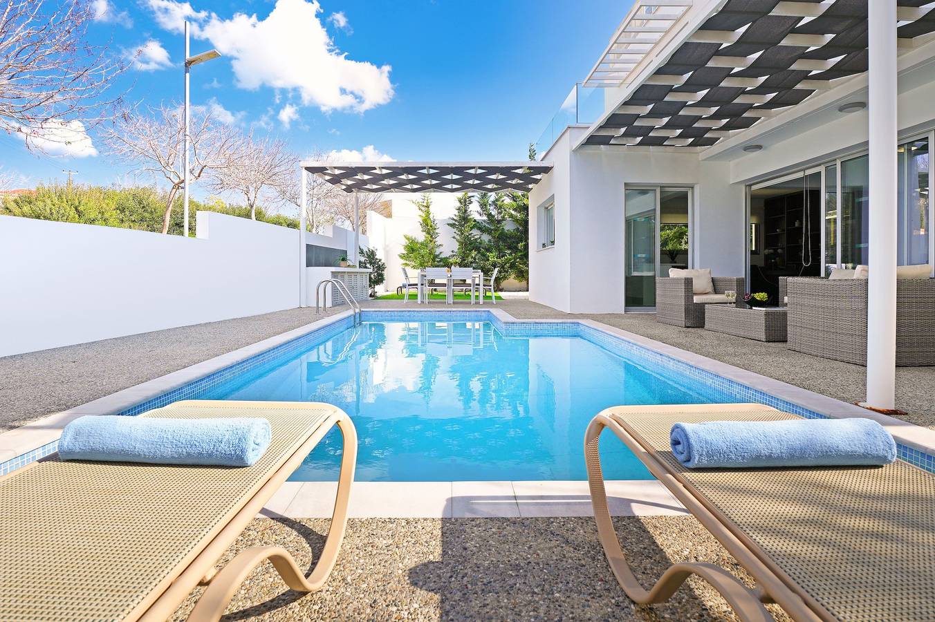 Villa für 7 Personen mit Pool in Ayia Napa, Südzypern