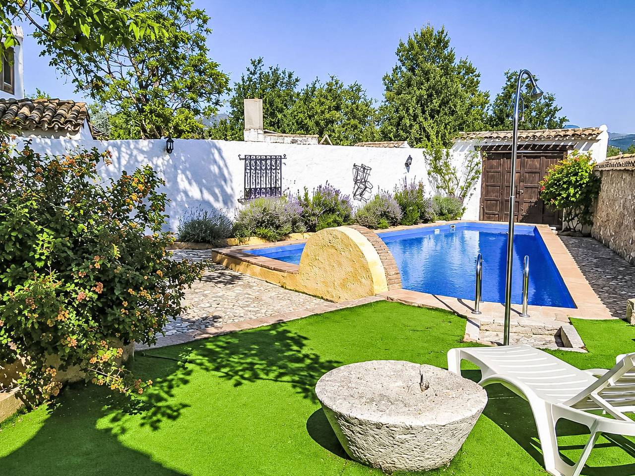 Finca "Molino" mit privatem Pool in Fuentes de Cesna, Algarinejo
