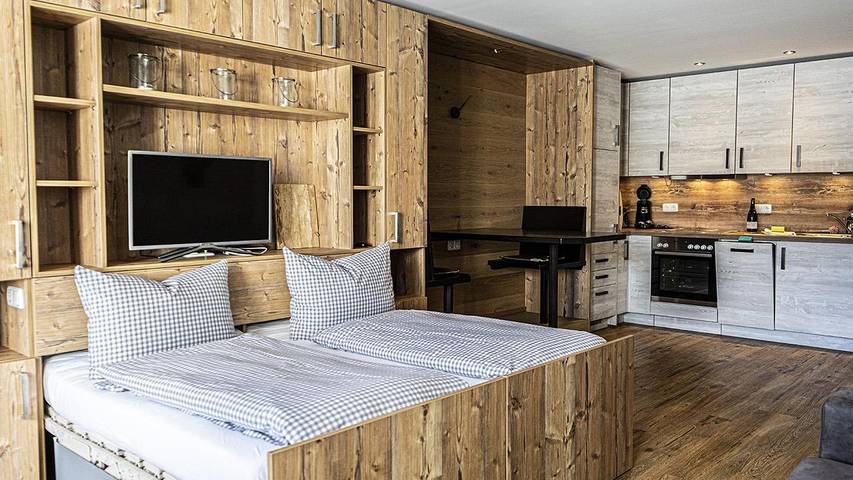 Vakantiewoning voor 2 personen, met tuin en terras, met huisdier in Steibis