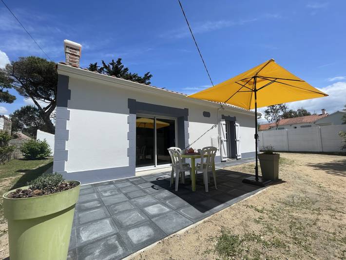 Maison de vacances pour 4 personnes, avec terrasse et jardin dans Sion-sur-l'Océan