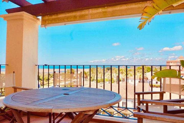 Apartamento para 4 personas, con jardín en Isla Canela