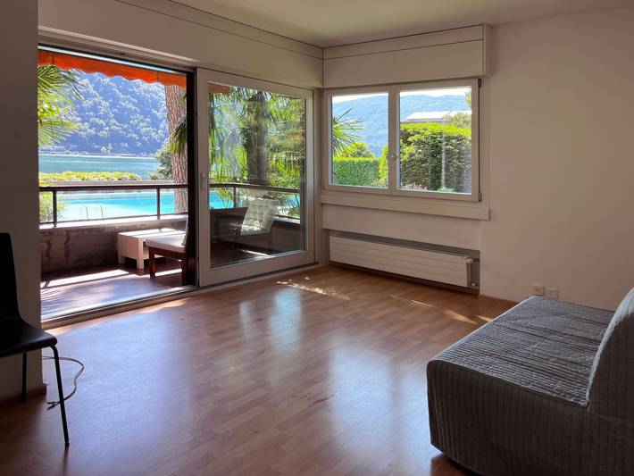 Gîte pour 6 personnes, avec sauna et jardin ainsi que vue sur le lac et piscine dans Riva San Vitale - 3
