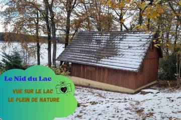 Maison de campagne pour 4 personnes, avec vue et balcon dans Lac des Settons