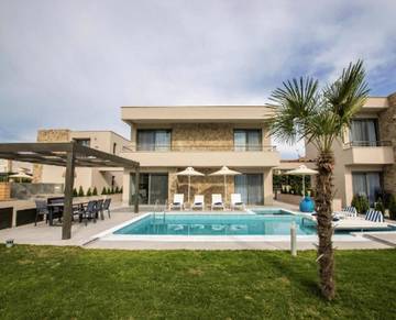 Ferienhaus für 6 Personen, mit Meerblick und Garten in Chalkidiki