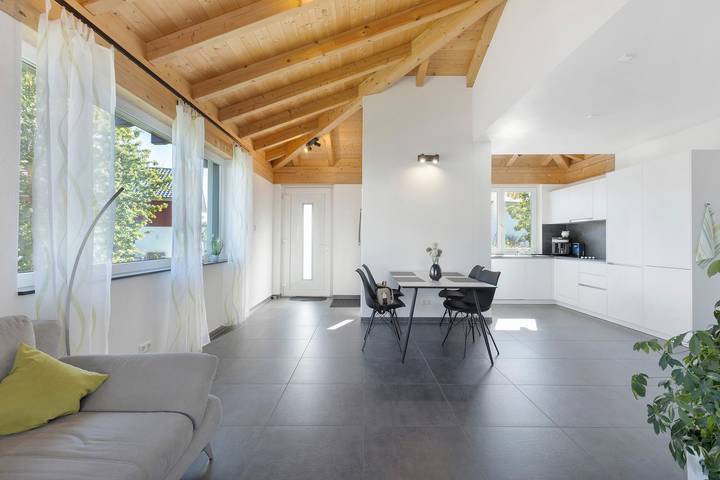 Ganze Wohnung, Apartment 'Casa Verde - Moos' mit privater Terrasse, Gemeinschaftsgarten und Wlan in Moos, Untersee