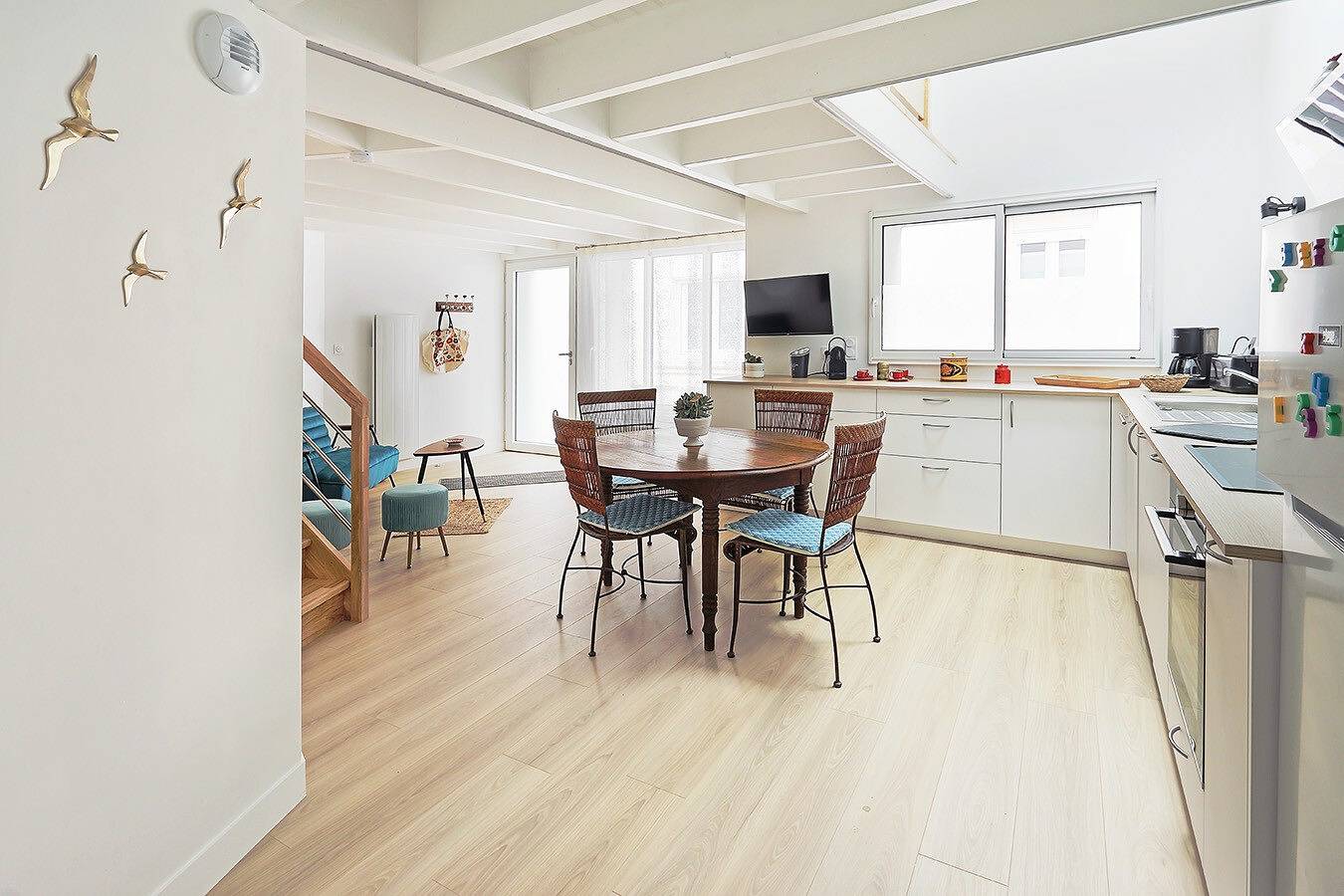 Appartement entier, Maison de ville - 'La Galerie Pornic - Maison Lotus' avec Wi-Fi in Pornic, Côte de Jade